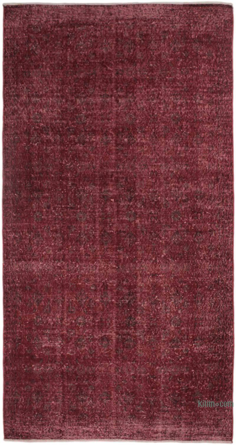 Alfombra Turca Vintage Sobre-teñida - 149 cm x 283 cm - K0073062