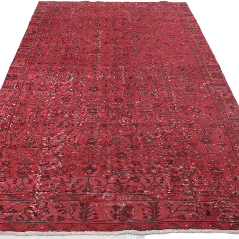 Alfombra Turca Vintage Sobre-teñida - 157 cm x 290 cm - K0073063