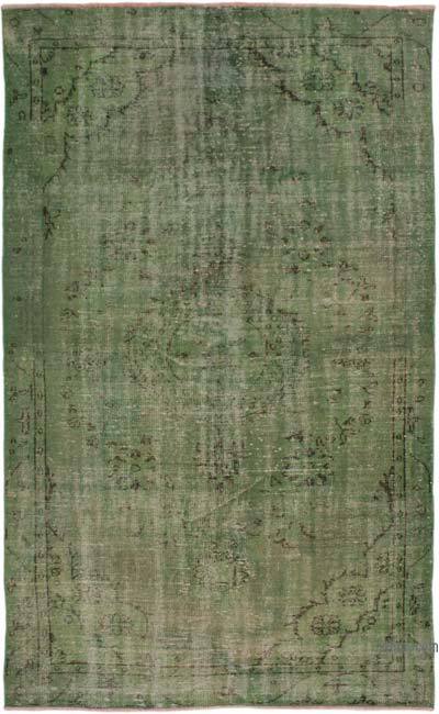 Alfombra Turca Vintage Sobre-teñida - 170 cm x 275 cm