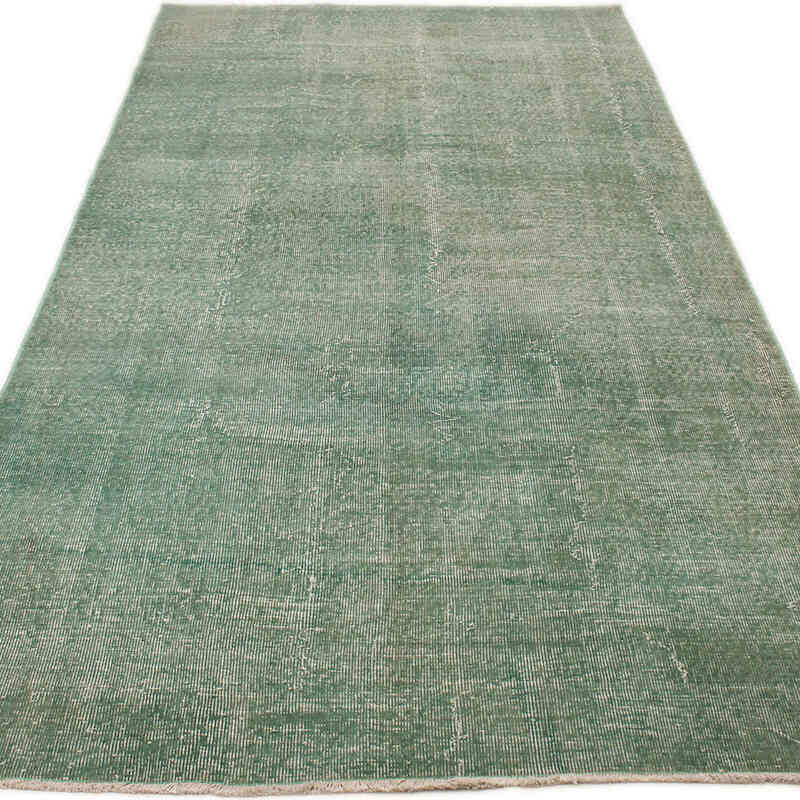 Alfombra Turca Vintage Sobre-teñida - 147 cm x 292 cm - K0073067