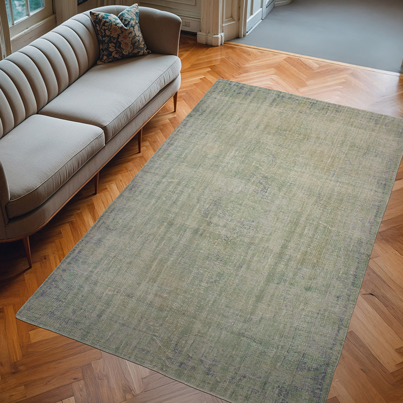 Alfombra Turca Vintage Sobre-teñida - 167 cm x 273 cm - K0073069