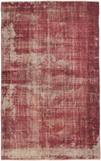 Over-dyed Vintage Hand-Knotted Turkish Rug - 5' 3" x 8' 7" (63" x 103")
