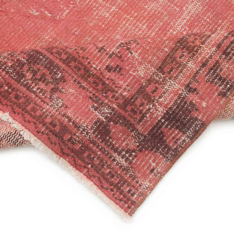 Over-dyed Vintage Hand-Knotted Turkish Rug - 5' 2" x 8' 2" (62" x 98") - K0073075