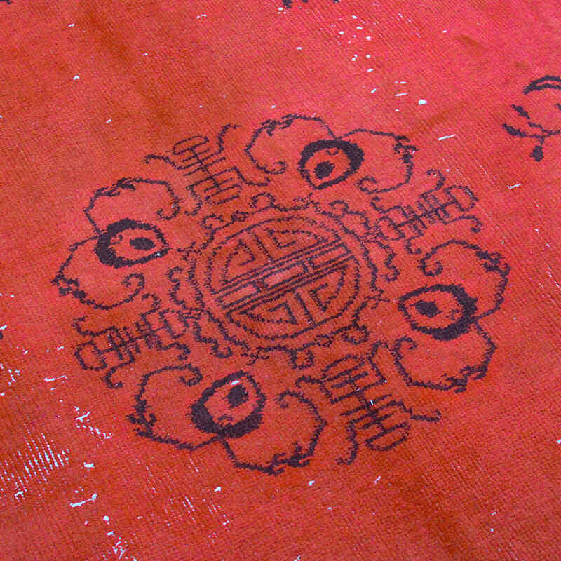 Alfombra Turca Vintage Sobre-teñida - 174 cm x 278 cm - K0073076