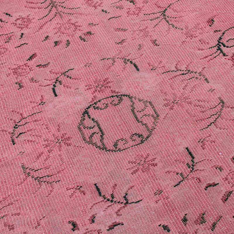 Alfombra Turca Vintage Sobre-teñida - 163 cm x 248 cm - K0073078