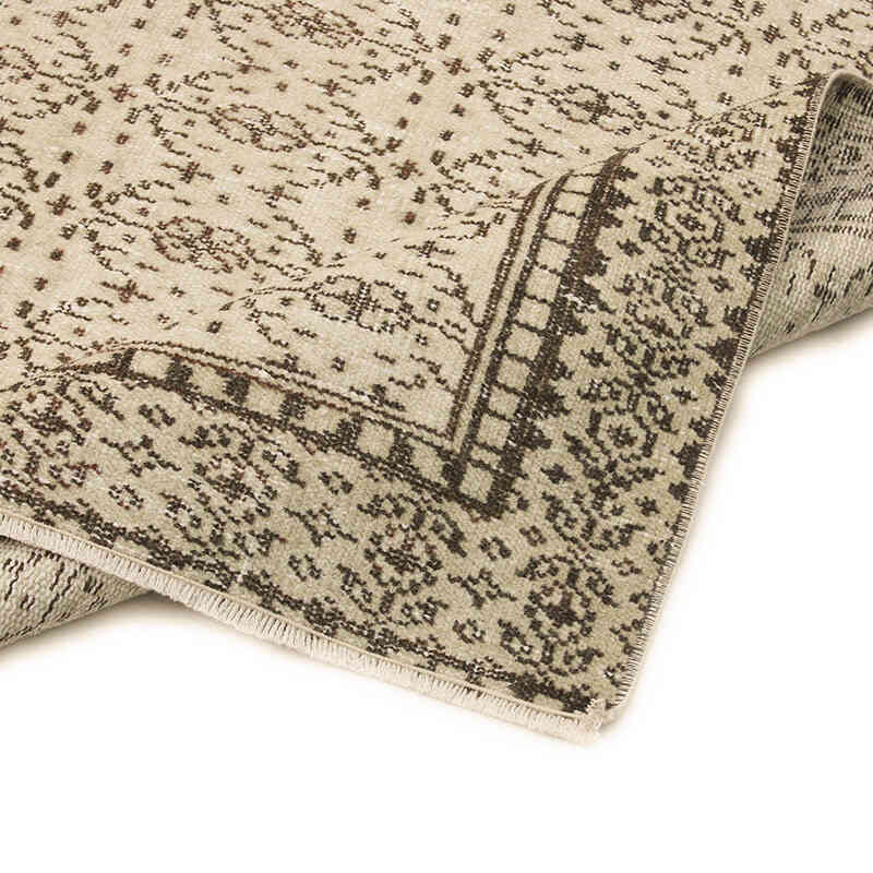 Alfombra Vintage Turca Anudada a Mano - 160 cm x 270 cm - K0073087