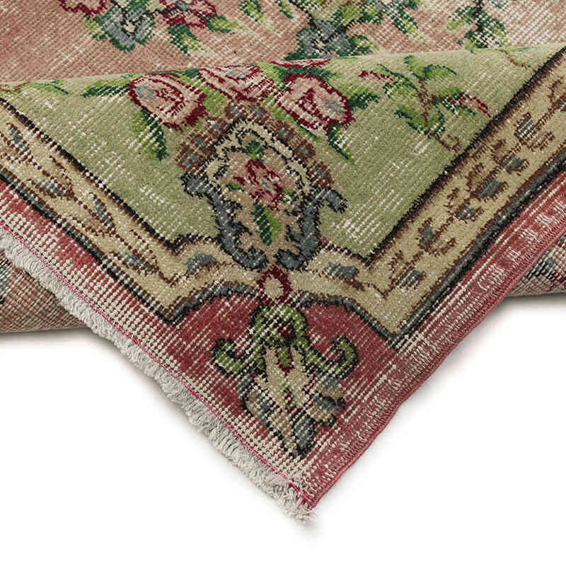 Alfombra Vintage Turca Anudada a Mano - 174 cm x 256 cm - K0073093