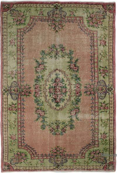 Alfombra Vintage Turca Anudada a Mano - 174 cm x 256 cm