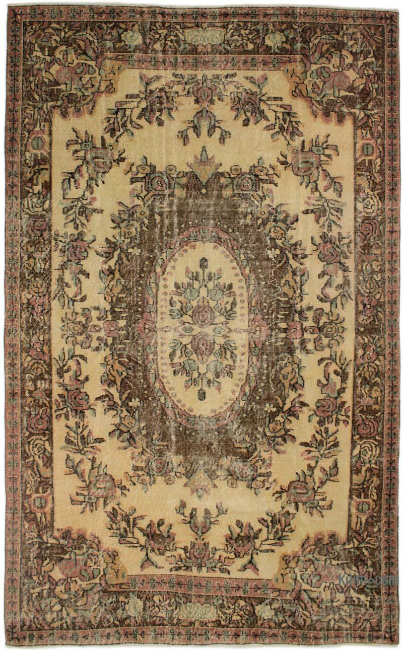El Dokuma Vintage Halı - 171 cm x 281 cm - K0073095