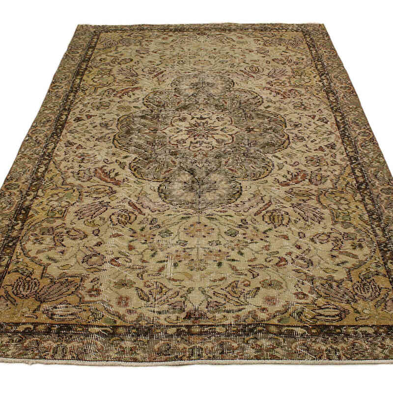 El Dokuma Vintage Halı - 156 cm x 250 cm - K0073096