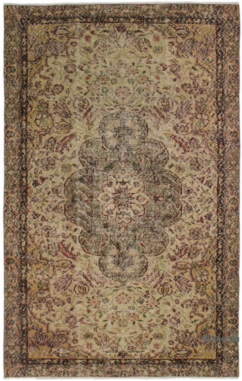 El Dokuma Vintage Halı - 156 cm x 250 cm - K0073096