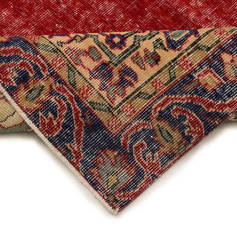 Alfombra Vintage Turca Anudada a Mano - 173 cm x 275 cm - K0073097