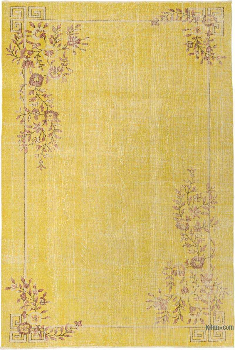 Vintage Turkish Hand-Knotted Rug - 6' 9" x 10' 1" (81" x 121") - K0073102
