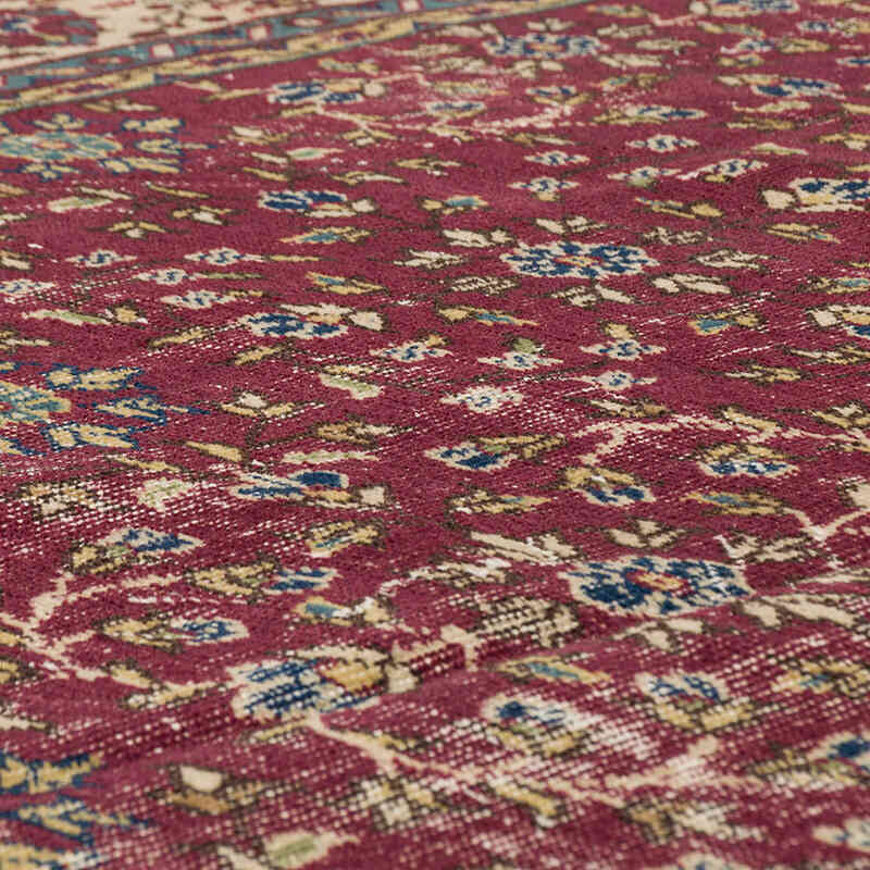 Vintage Turkish Hand-Knotted Rug - 6' 11" x 10' 2" (83" x 122") - K0073103