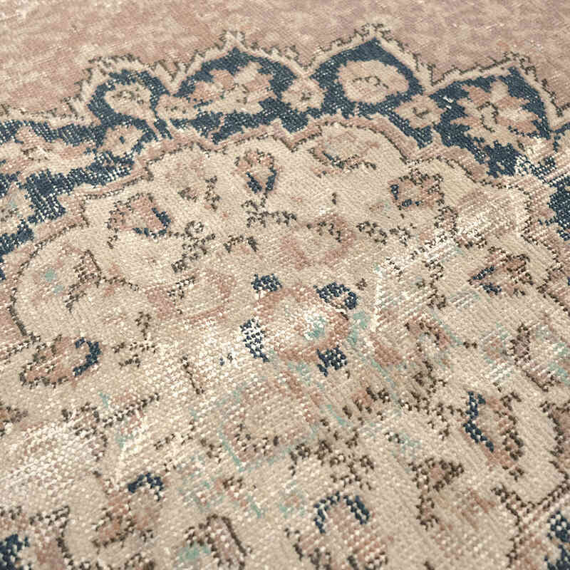 Vintage Turkish Hand-Knotted Rug - 6' 7" x 10' 7" (79" x 127") - K0073105