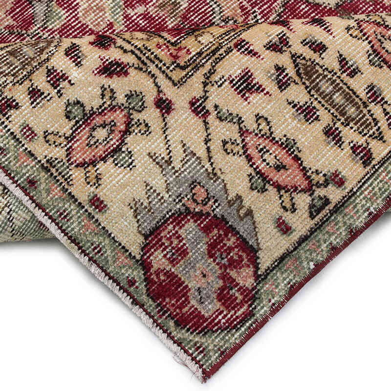 Vintage Turkish Hand-Knotted Rug - 5' 11" x 9' 3" (71" x 111") - K0073108