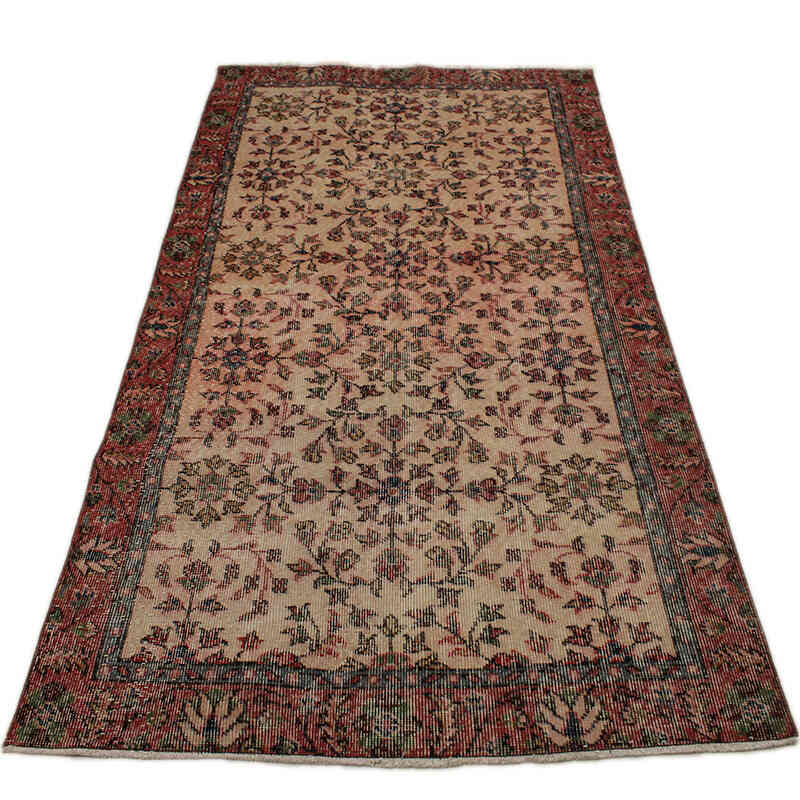 Vintage Turkish Hand-Knotted Rug - 3' 6" x 6' 9" (42" x 81") - K0073113