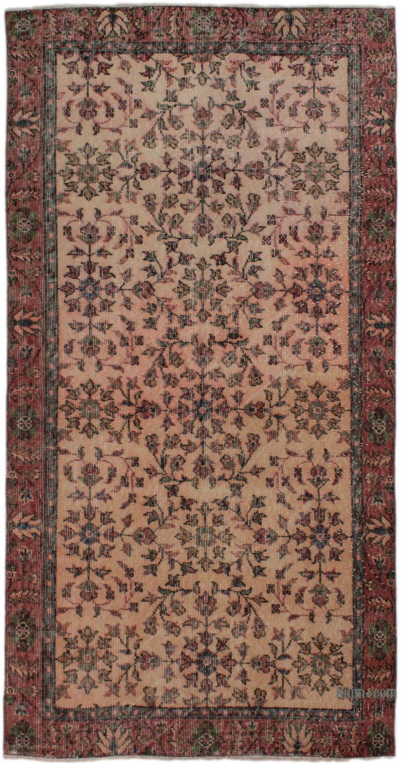 Vintage Turkish Hand-Knotted Rug - 3' 6" x 6' 9" (42" x 81") - K0073113