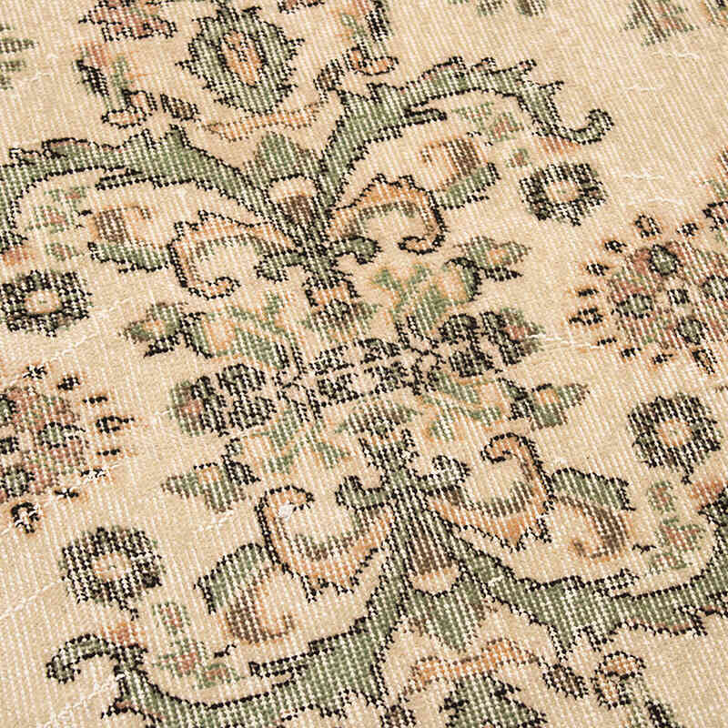 El Dokuma Vintage Halı - 104 cm x 200 cm - K0073116