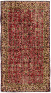 El Dokuma Vintage Halı - 108 cm x 200 cm