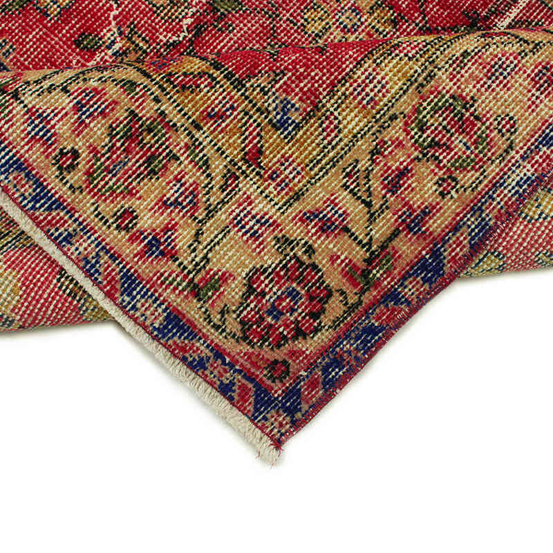 Alfombra Vintage Turca Anudada a Mano - 108 cm x 200 cm - K0073117