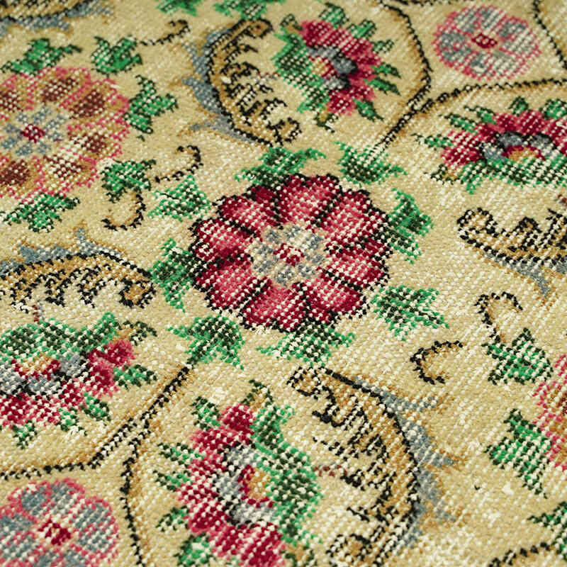 Vintage Turkish Hand-Knotted Rug - 3' 9" x 6' 9" (45" x 81") - K0073119