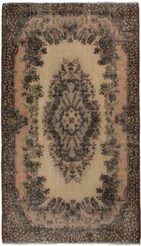 Vintage Turkish Hand-Knotted Rug - 3' 11" x 6' 10" (47" x 82")