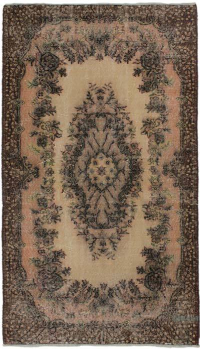 Alfombra Vintage Turca Anudada a Mano - 120 cm x 208 cm