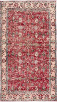El Dokuma Vintage Halı - 110 cm x 200 cm