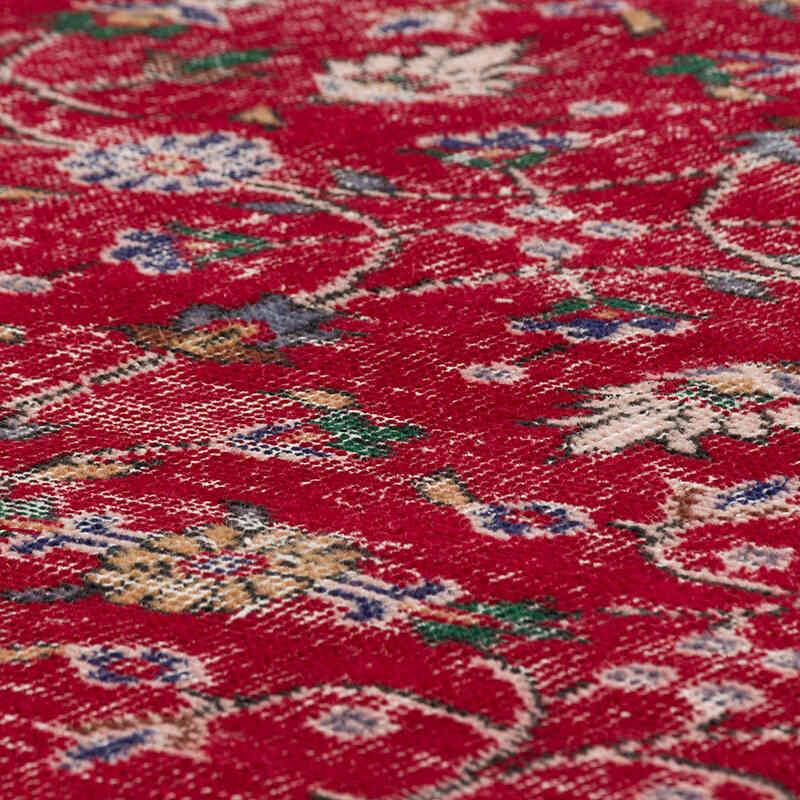 Alfombra Vintage Turca Anudada a Mano - 110 cm x 200 cm - K0073129