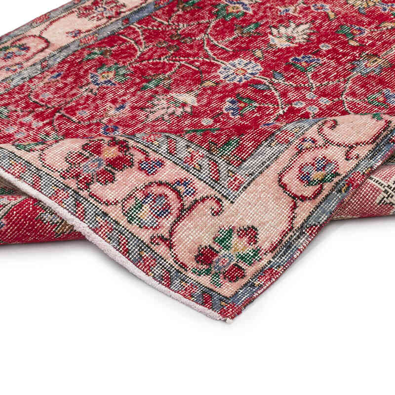 Alfombra Vintage Turca Anudada a Mano - 110 cm x 200 cm - K0073129