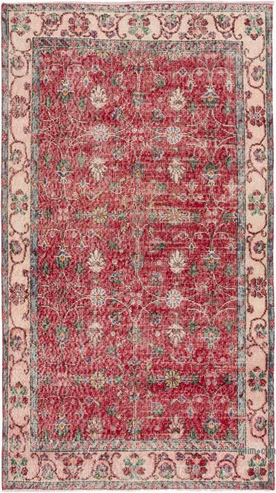 Alfombra Vintage Turca Anudada a Mano - 110 cm x 200 cm