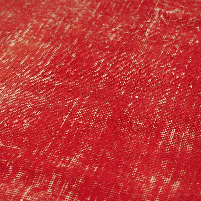 Over-dyed Vintage Hand-Knotted Turkish Rug - 3' 7" x 6' 4" (43" x 76") - K0073131