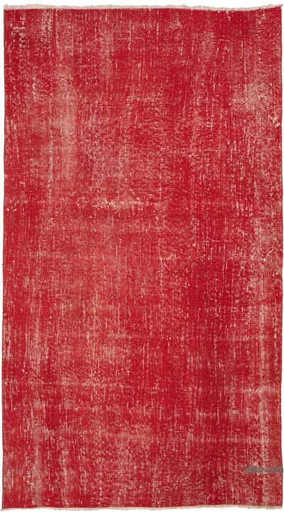 Over-dyed Vintage Hand-Knotted Turkish Rug - 3' 7" x 6' 4" (43" x 76")