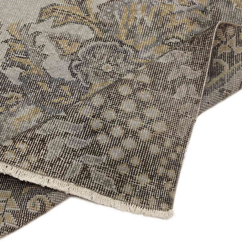 Alfombra Turca Vintage Sobre-teñida - 202 cm x 322 cm - K0073136