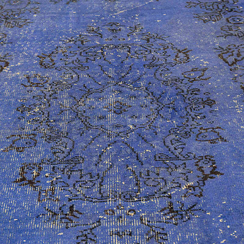 Boyalı El Dokuma Vintage Halı - 145 cm x 247 cm - K0073137