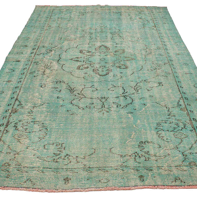 Alfombra Turca Vintage Sobre-teñida - 170 cm x 290 cm - K0073142
