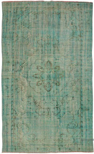 Alfombra Turca Vintage Sobre-teñida - 170 cm x 290 cm
