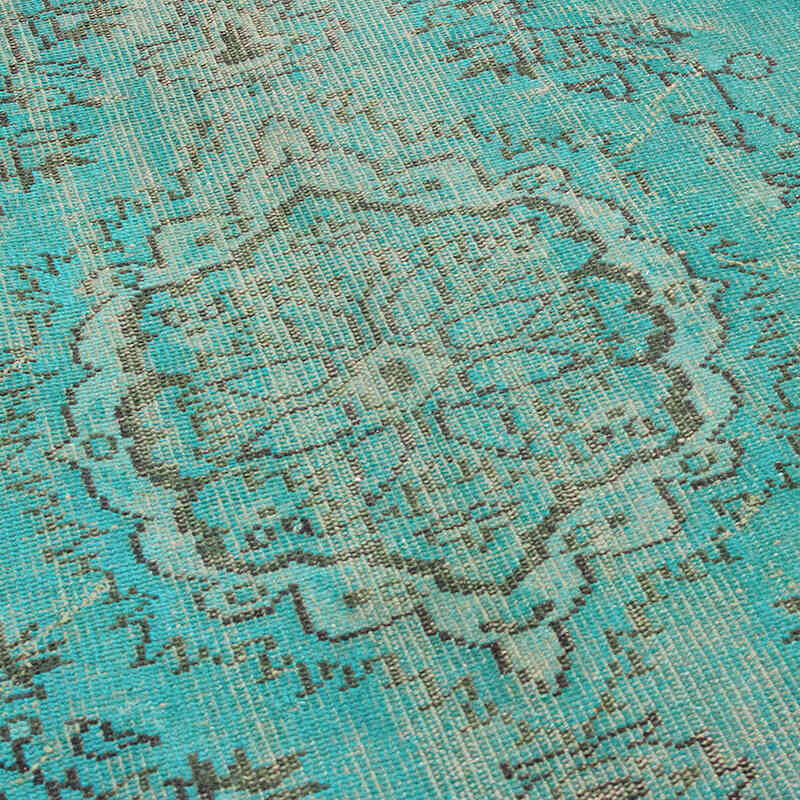 Alfombra Turca Vintage Sobre-teñida - 163 cm x 293 cm - K0073143