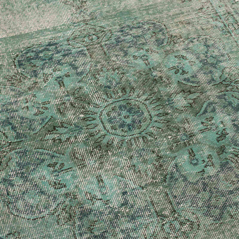Alfombra Turca Vintage Sobre-teñida - 140 cm x 236 cm - K0073145
