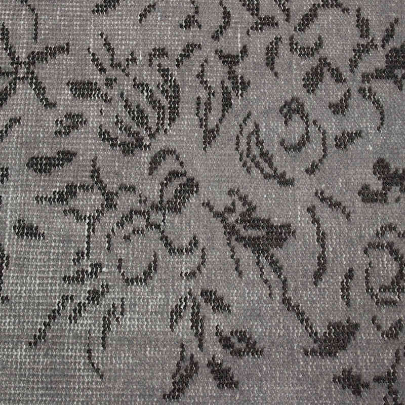 Over-dyed Vintage Hand-Knotted Turkish Rug - 4' 11" x 9'  (59" x 108") - K0073146