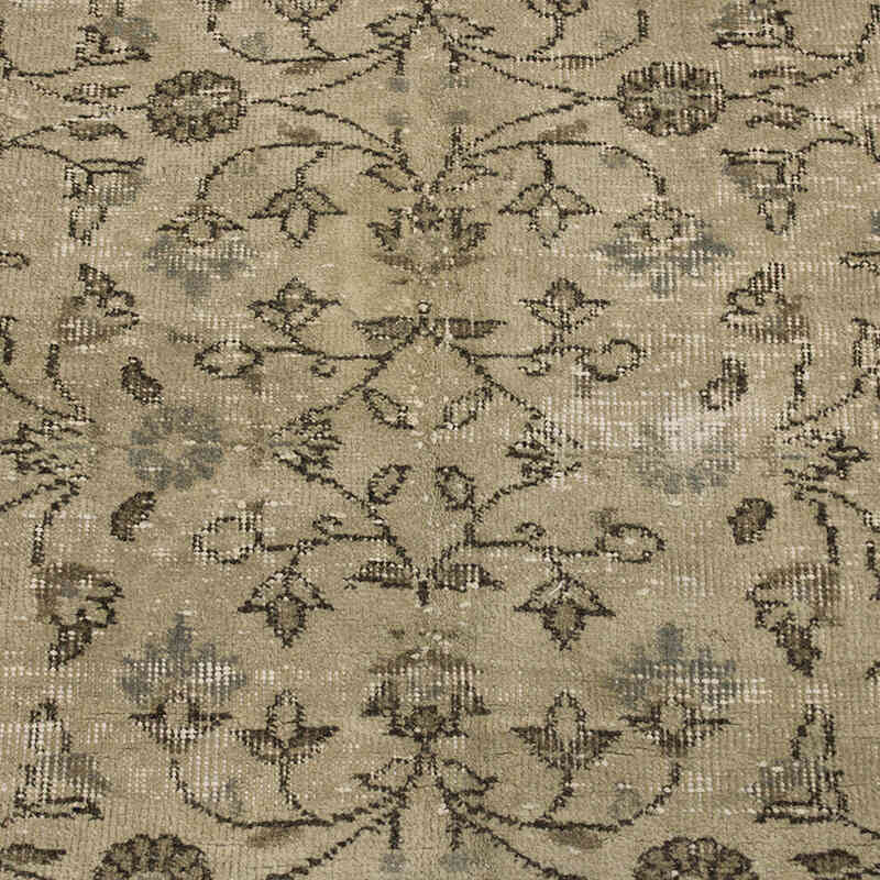 Alfombra Vintage Turca Anudada a Mano - 108 cm x 200 cm - K0073150