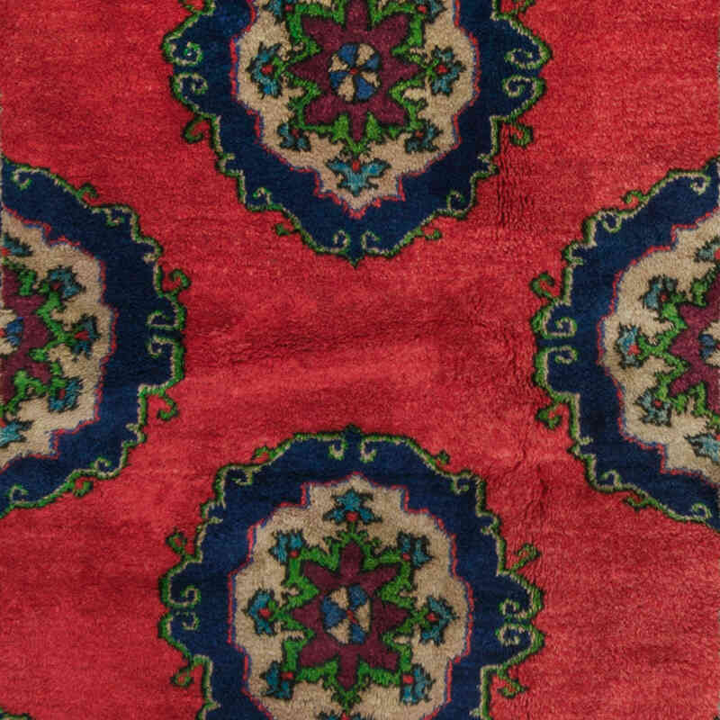 Alfombra Vintage Turca Anudada a Mano - 275 cm x 363 cm - K0073170