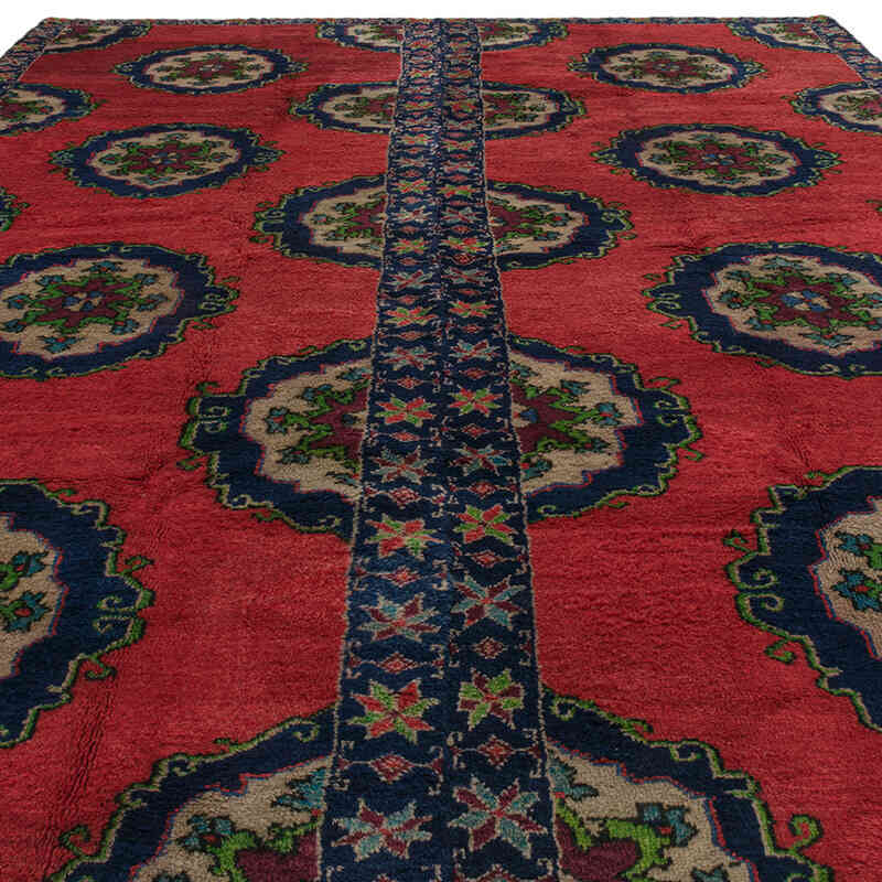 Alfombra Vintage Turca Anudada a Mano - 275 cm x 363 cm - K0073170