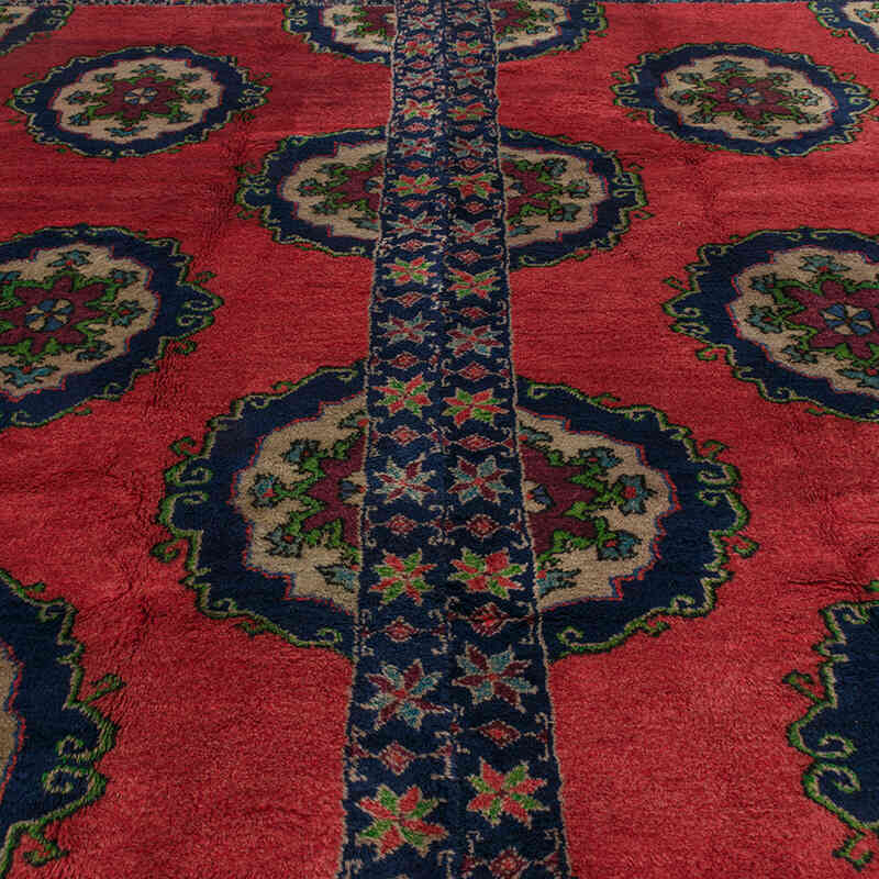 Alfombra Vintage Turca Anudada a Mano - 275 cm x 363 cm - K0073170