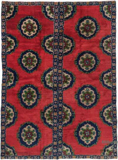 Vintage Turkish Hand-Knotted Rug - 9'  x 11' 11" (108" x 143")
