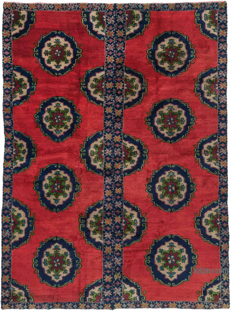 Alfombra Vintage Turca Anudada a Mano - 275 cm x 363 cm - K0073170
