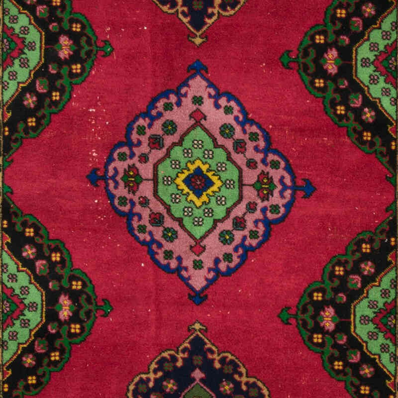 Alfombra Vintage Turca Anudada a Mano - 292 cm x 372 cm - K0073172