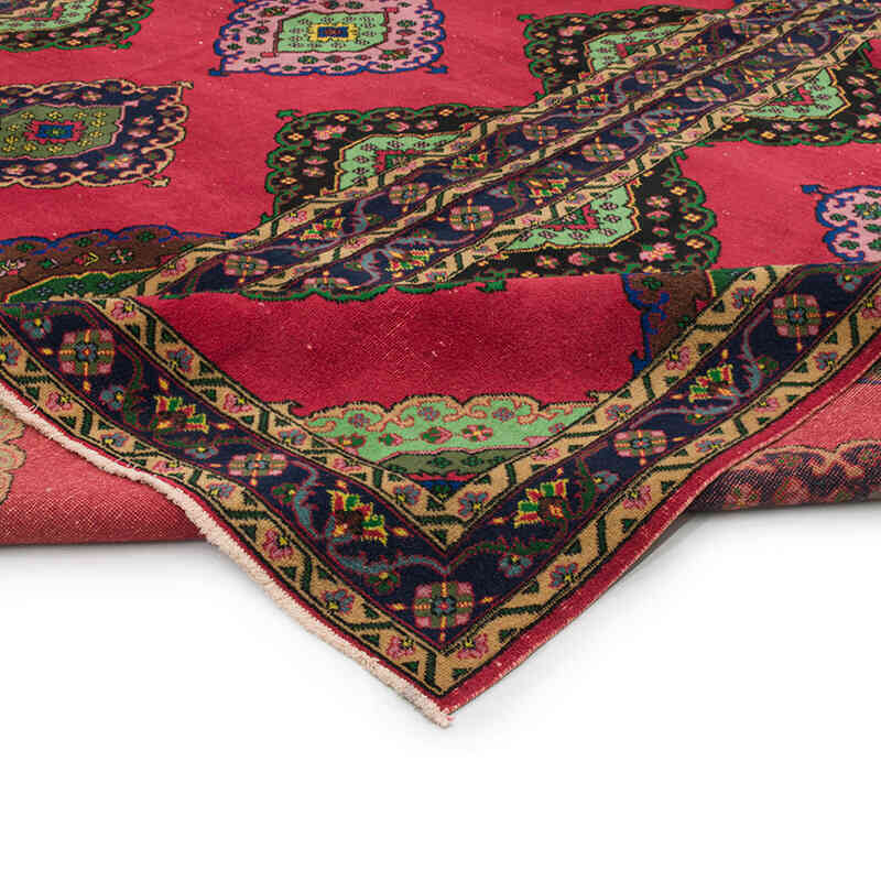 Alfombra Vintage Turca Anudada a Mano - 292 cm x 372 cm - K0073172