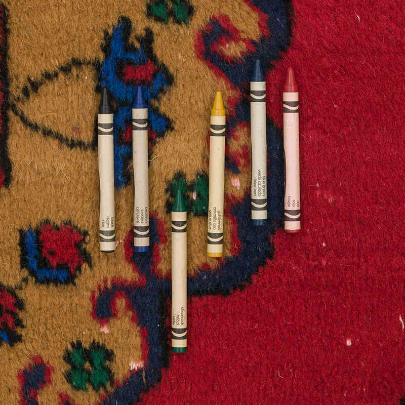 Alfombra Vintage Turca Anudada a Mano - 286 cm x 388 cm - K0073173